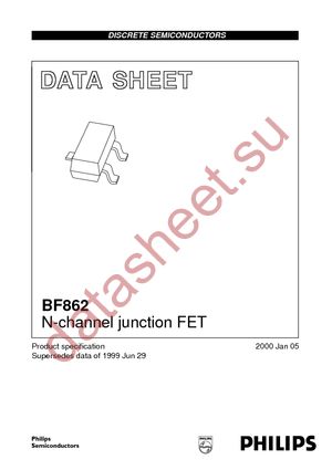 BF862 T/R datasheet  